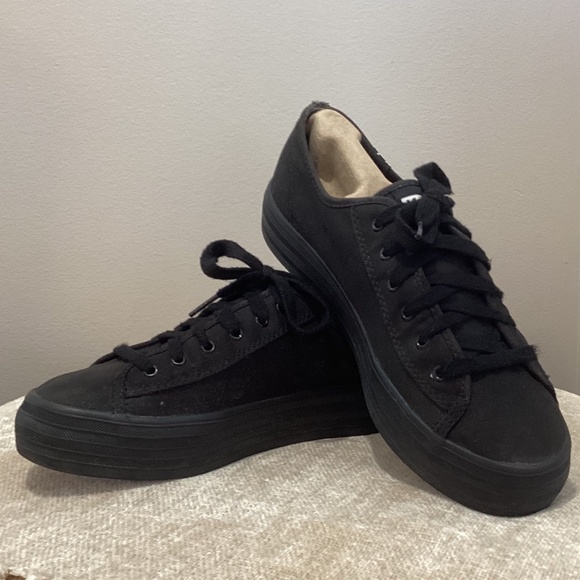 SALE!!!🏷️ Keds Triple Kick Platform Sneaker Black - 7.5M - Picture 4 of 14